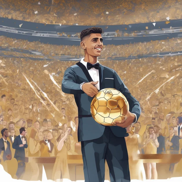 Imagem de Rodri é o Melhor Jogador do Mundo na Bola de Ouro 2024